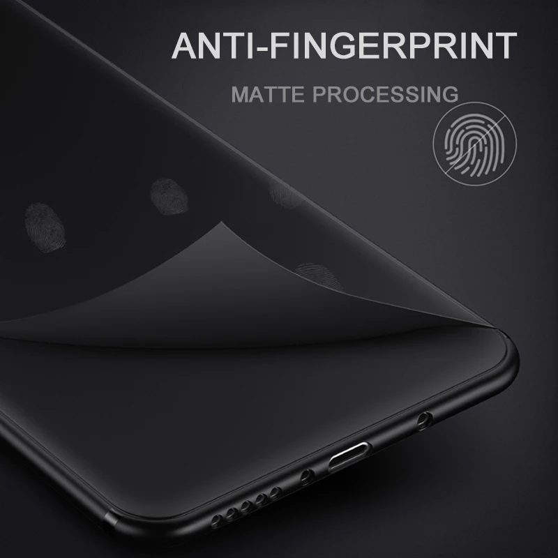 CAPSSICUM Ultra-thin Soft Matte Case for Xiaomi Redmi Note 8 Pro 8T Cases TPU Flexible Slim Back Cover for Redmi Note8 Note8pro