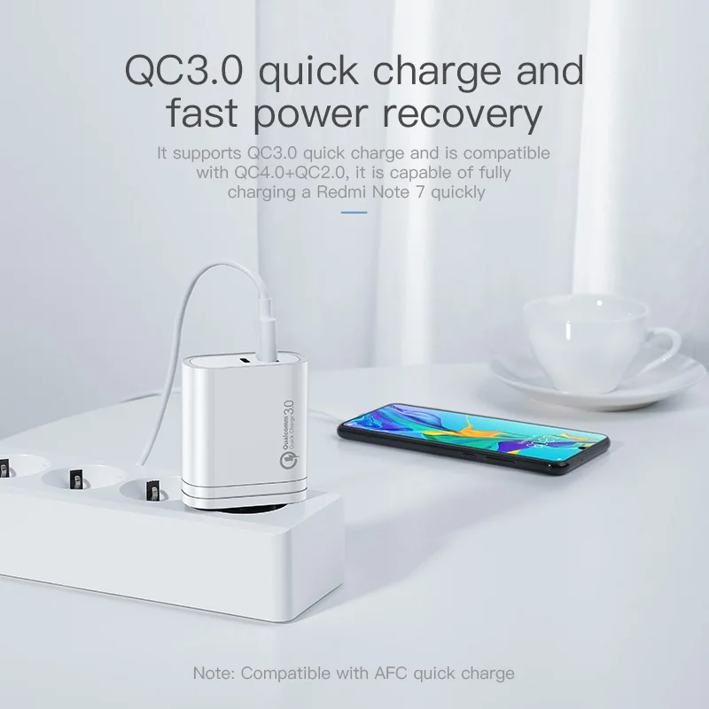 KUULAA Quick Charge 4 0 3 PD 36 Вт USB зарядное устройство быстрое US EU переходник супер для iPhone
