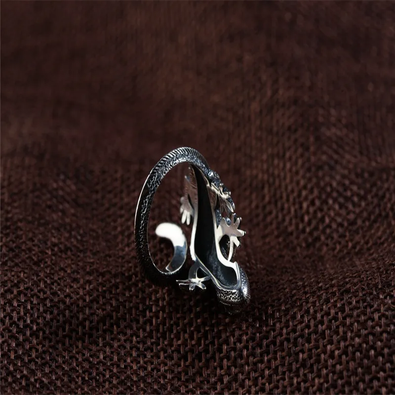 Hot Adjustable Lizard Ring Cabrite Gecko Chameleon Anole Jewelry Free Size gift idea free ship Gifts | Украшения и аксессуары