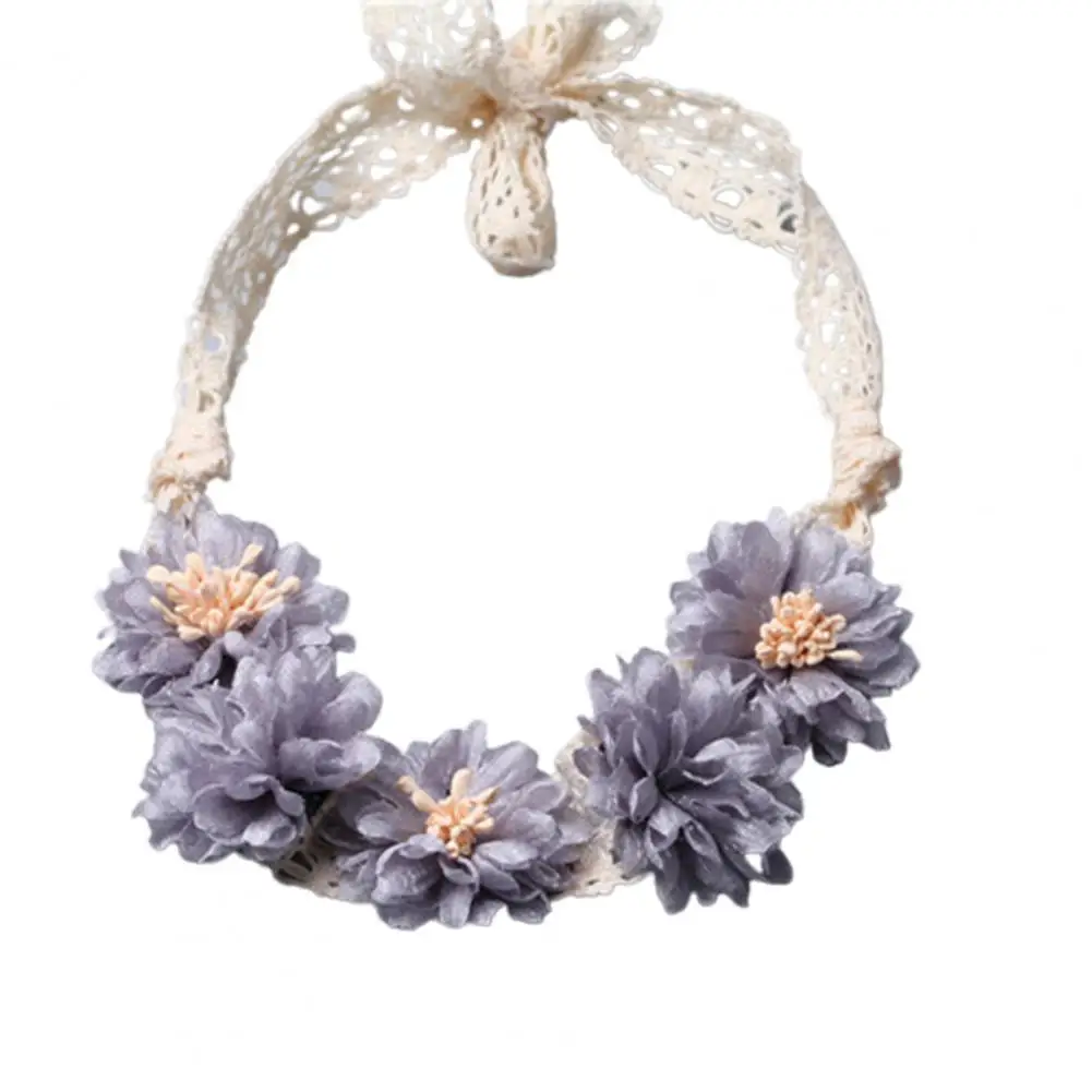 

Baby Headband Adjustable Decoration Children Dress Up Sweet Flower Kid Hairband for Wedding