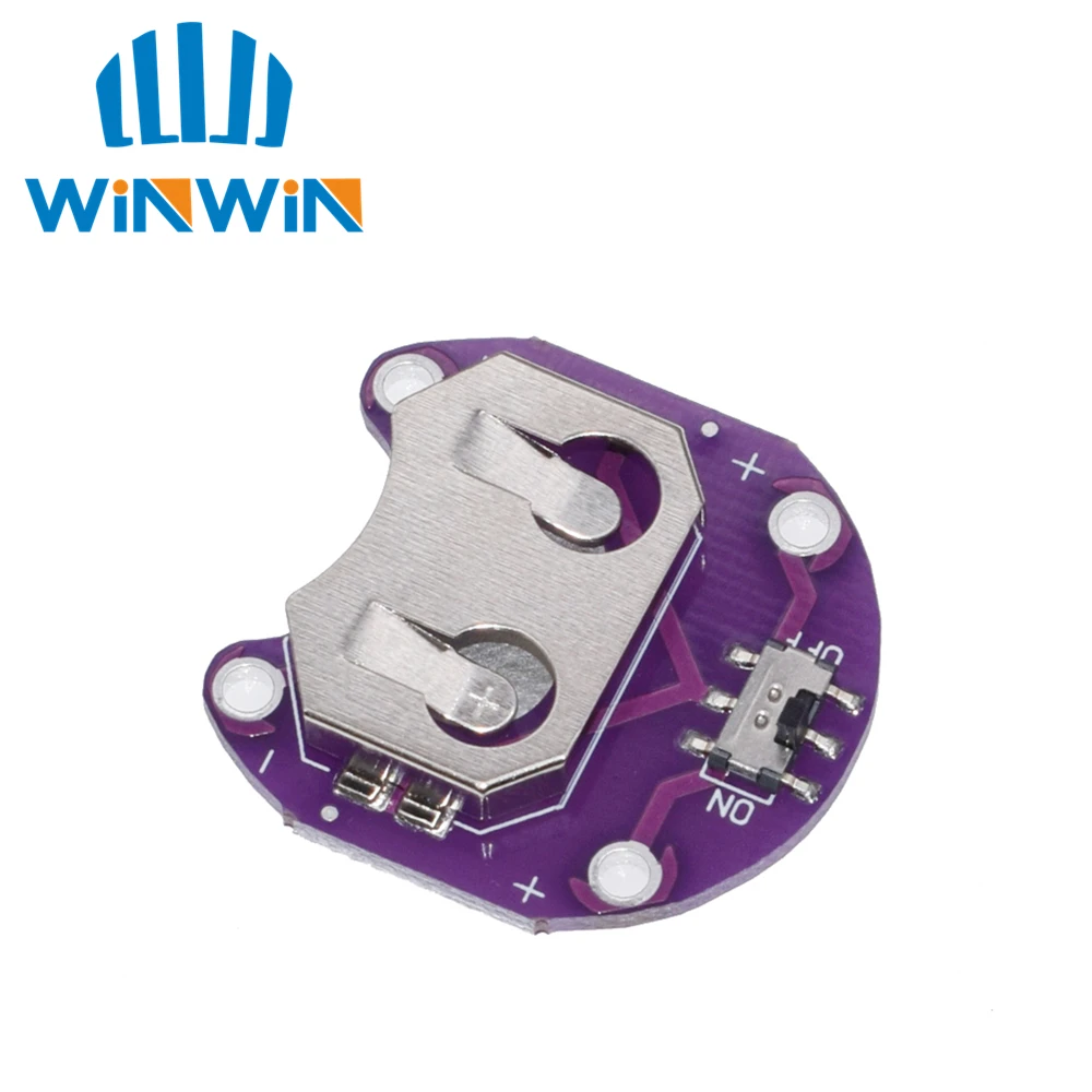 LilyPad Coin Cell Battery Holder CR2032 Mount Module for arduino Diy Kit | Электронные компоненты и