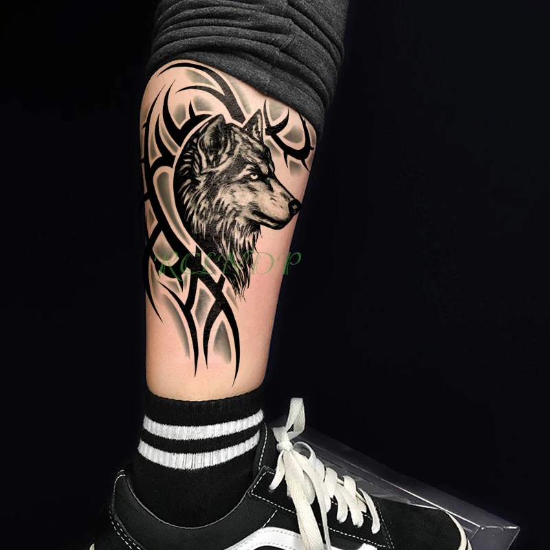 Водонепроницаемая Временная наклейка для татуировки сексуальная лошадь