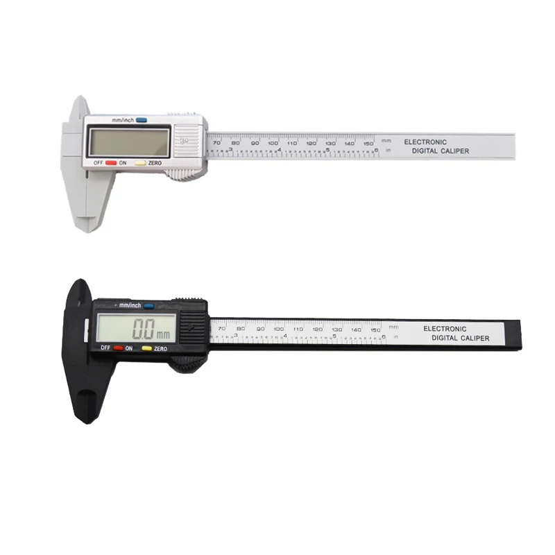 

150mm Electronic Digital Display caliper Measuring Calibre for jewelry Digital electronic carbon fiber Calibre vernier Caliper