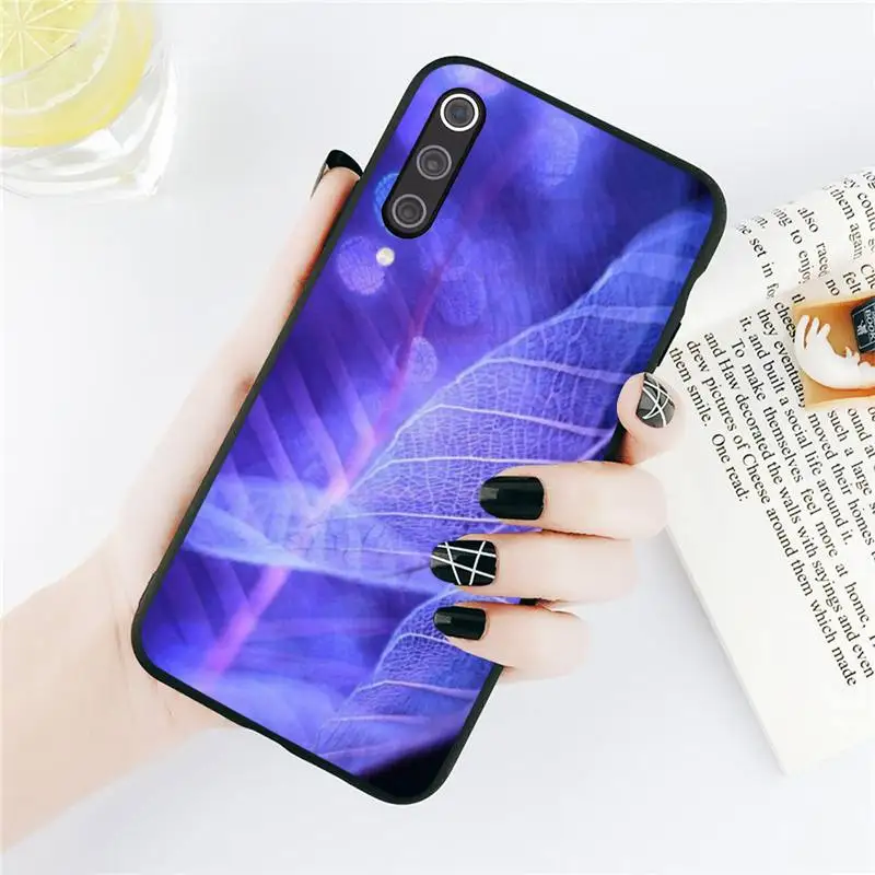 

Leaves aesthetics pattern Phone Case For Xiaomi Redmi note 7 8 9 t k30 max3 9 s 10 pro lite Luxury brand shell funda coque
