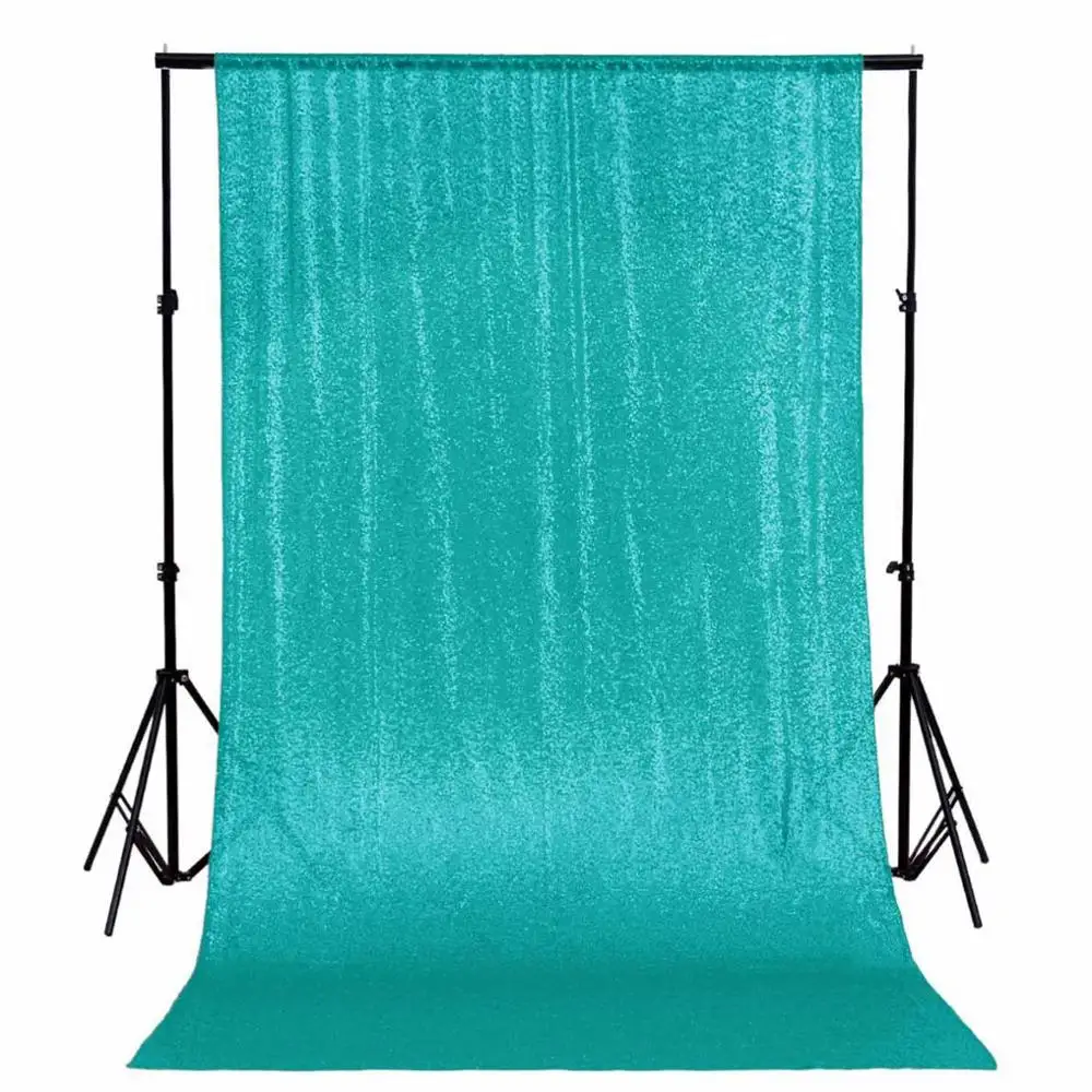 Matte Green Shinybauty 2 панели 2X10FT многоцветный Розовый блесток свадебный фон день рождения шторы украшения стены для Girls-M190820 - Цвет: Matte Green