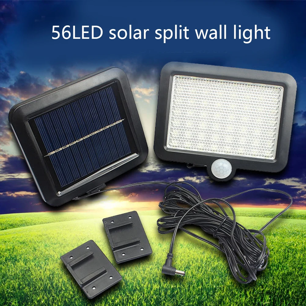 56 светодиодный светильник на солнечной батарее наружная садовая лампа украшение
