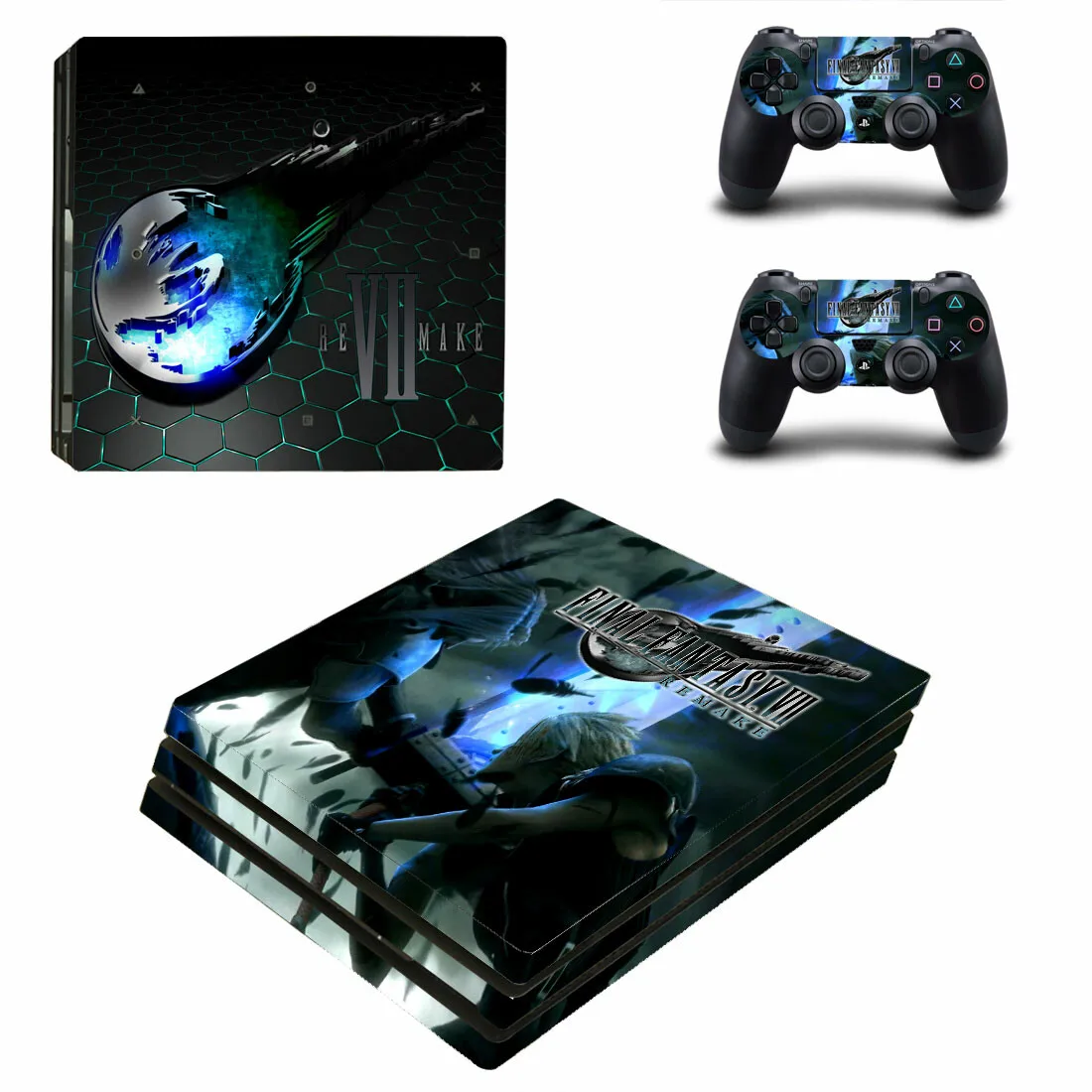 Final Fantasy PS4 Pro Стикеры s Play station 4 кожи наклейка для Игровые приставки консоли и