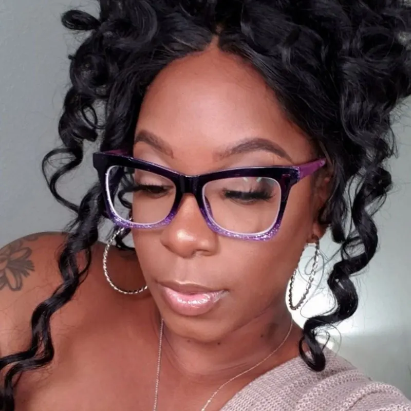 

Plastic Titanium Cat Eye Anti Blue Light Optical Glasses Frames Men Women TR90 Fashion Computer Eyeglasses 50109