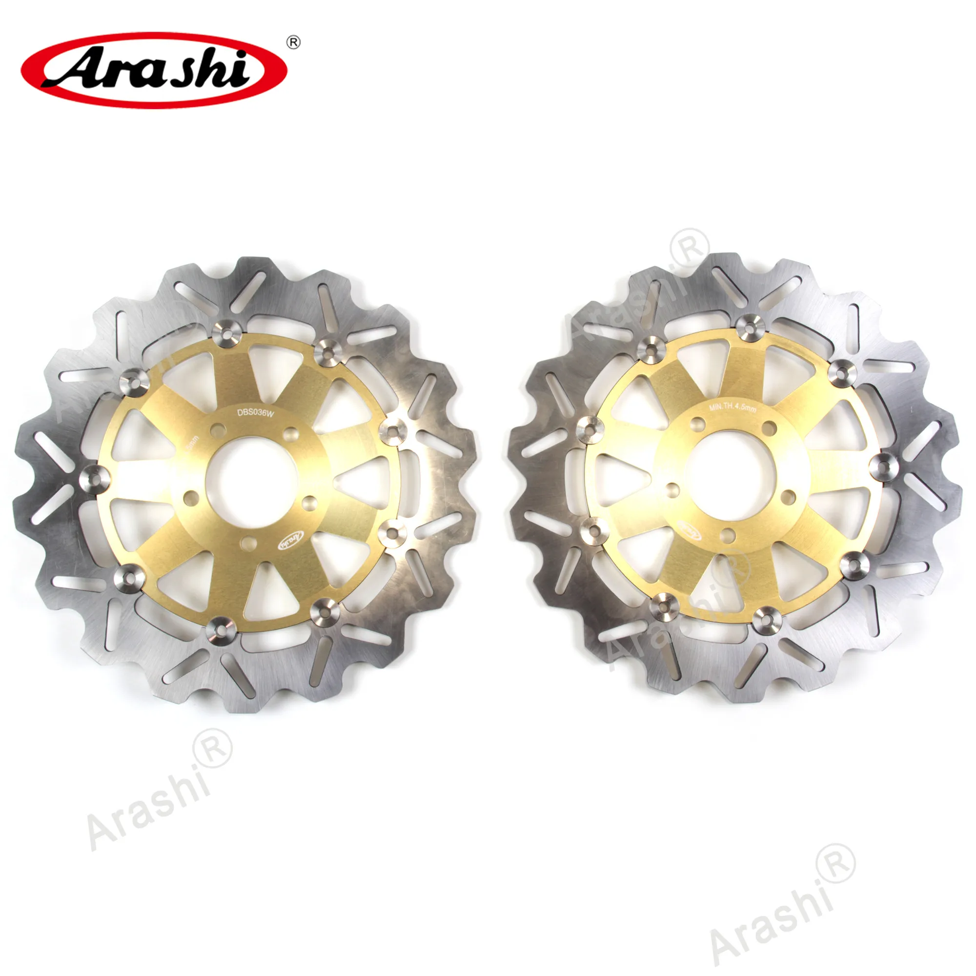 ARASHI передний тормозной диск для KAWASAKI ZR7 750 1999 2000 2001 2002 2003 CNC Тормозные диски роторы