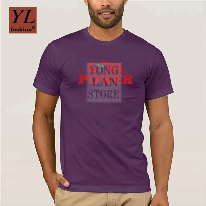 

2020 Summer Fashion Street MensGirl Power Graphic Printed Tshirt