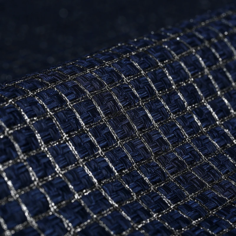 19 Весна и осень трикотажная твидовая ткань для женщин пальто 148 см Широкий