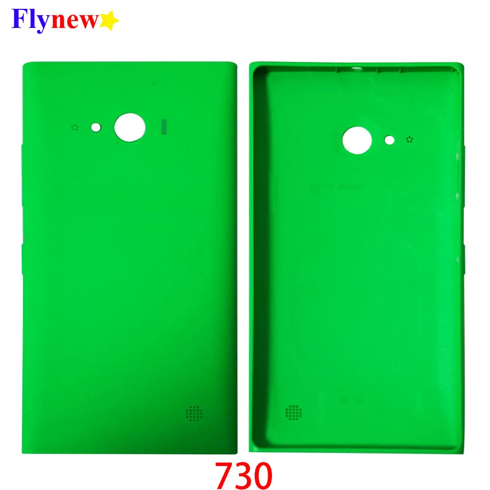 Новая задняя крышка для Nokia Lumia 730 735 корпус аккумулятора с боковой кнопкой
