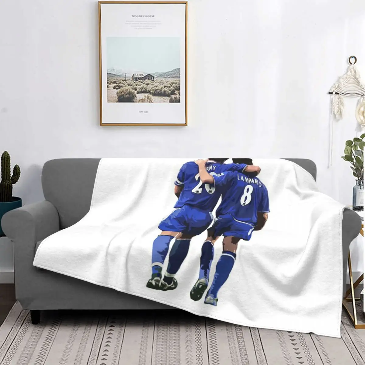 

Manta a cuadros de felpa y Lampard, cobertor térmico para cama, manta de recepción