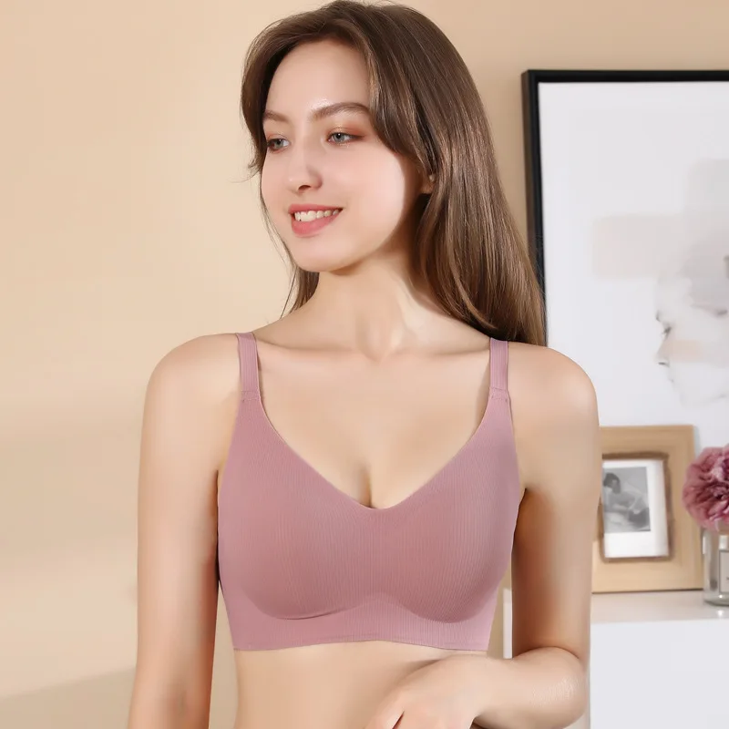 

X9003 Lady Bras Adult Fashion Push Up Bra Fox Gathered Bras for Women Lady Bra Padding Lingerie