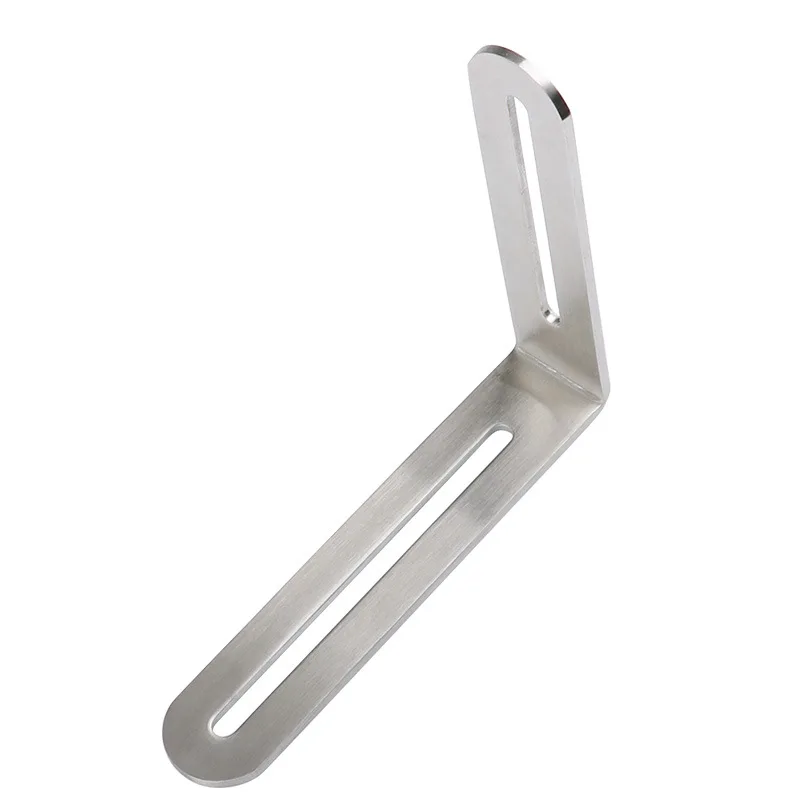 Нержавеющий стальной кронштейн для полок поддержка треугольной угловой стойки