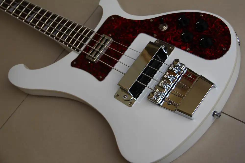 Оптовая продажа гитара Новое поступление 4003 бас электрический 4 струны белый 120415