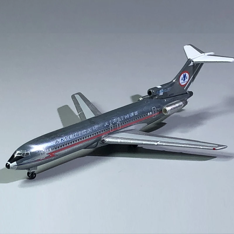 1:500 оригинапосылка авиакомпании American Airlines 727 N6809 модель пассажирского самолета со