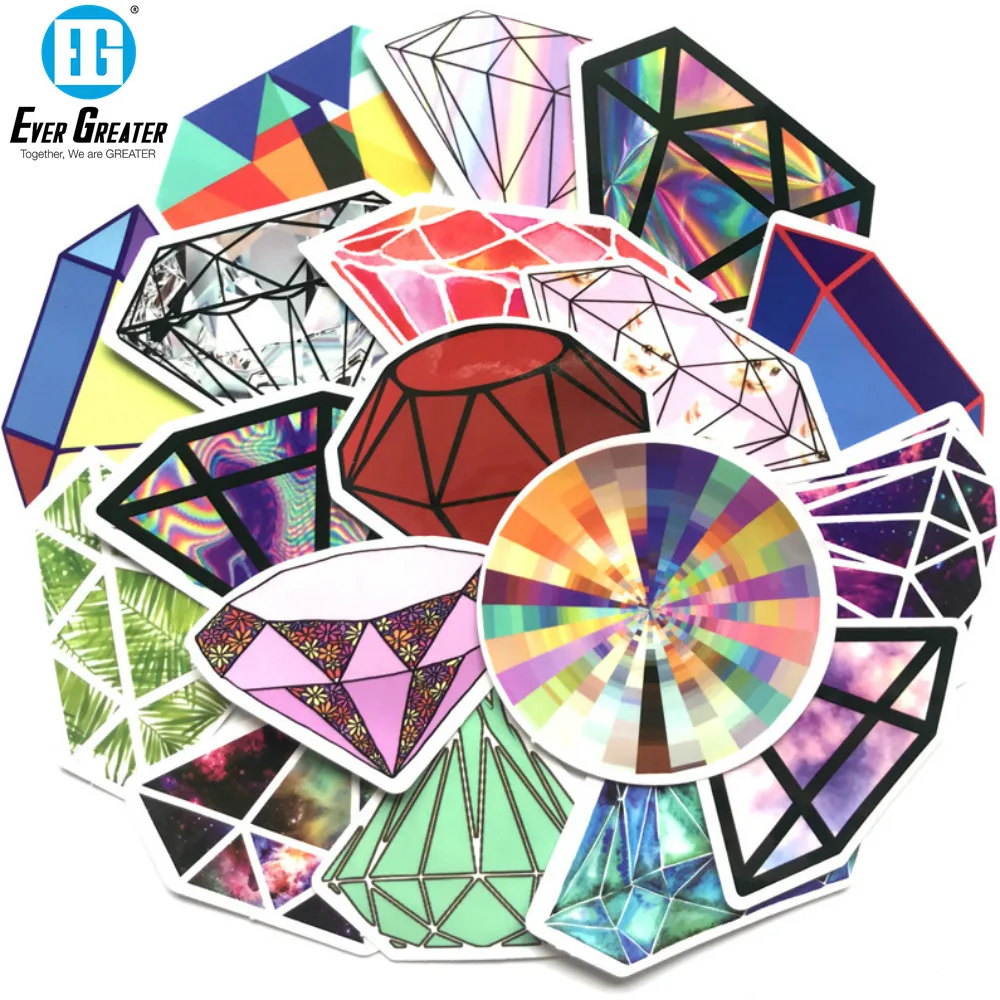 Автомобильная наклейка s 18 шт Алмазная для ноутбука сноуборда багажник