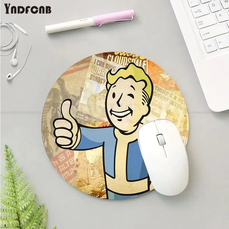 Коврик для мыши fallout из натурального каучука игровой Настольный коврик