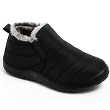 Fashion Men Boots Winter Snow Boots Outdoor Winter Shoes Men Sneakers Plus Size Military Boots Waterproof Shoes Work Shoes