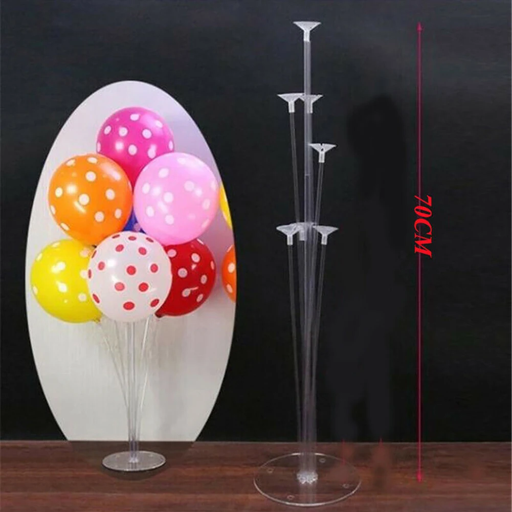 1Pc Balloon Column Tubes Balloons Display Stand Holder Baby Shower Wedding Birthday Decor A good way to fix balloon on ta | Дом и сад