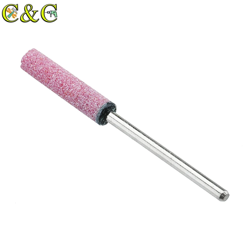 6 шт./компл. 3 мм красная Корундовая Шлифовальная головка электрическая