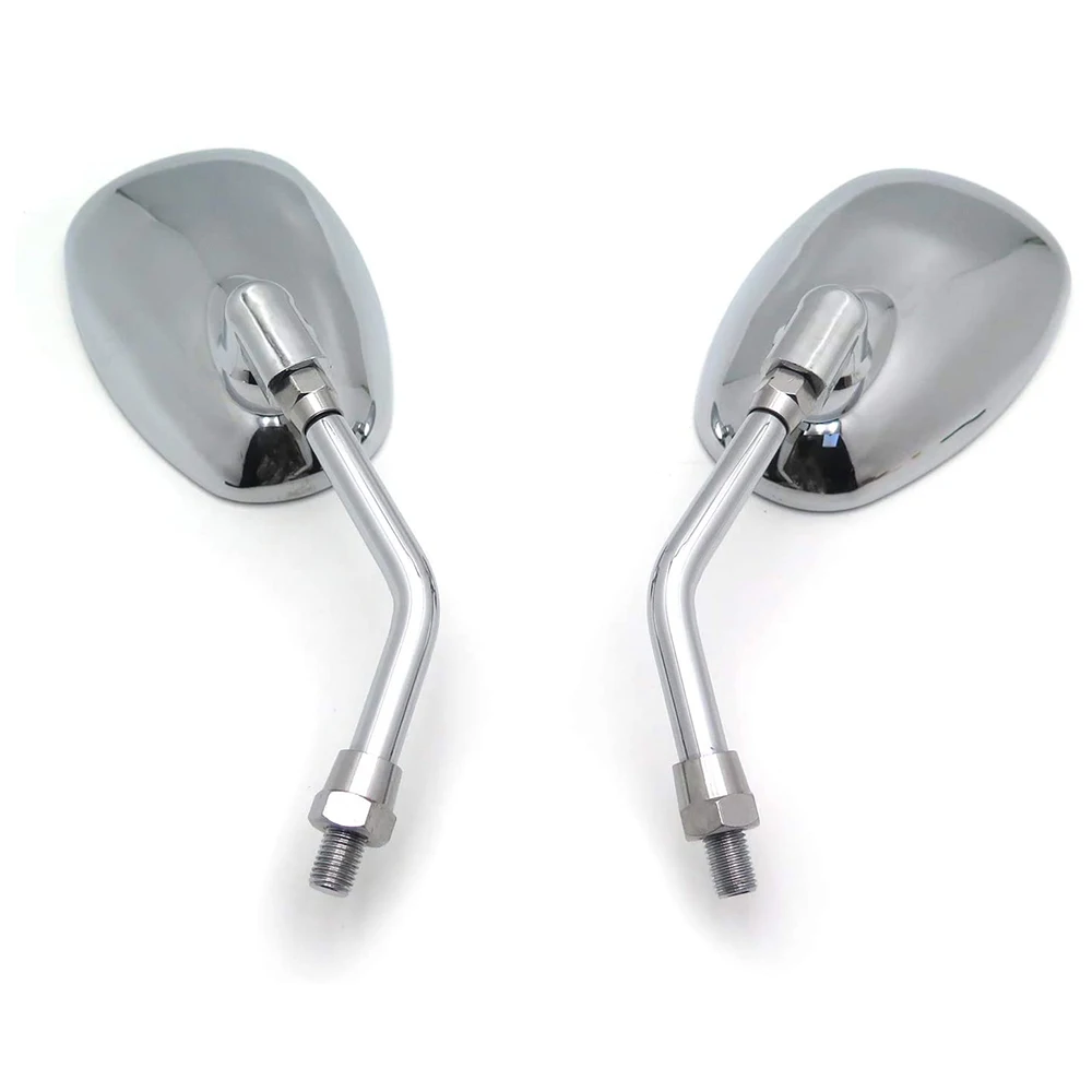 Зеркало заднего вида мотоциклетное универсальное 10 мм для Honda shadow 1100 750 VTX 1300 1800