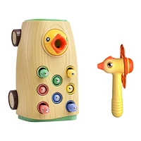 with insects funny early educational party games eating worm magnetic bird life like woodpeckerss catching interactive play toys