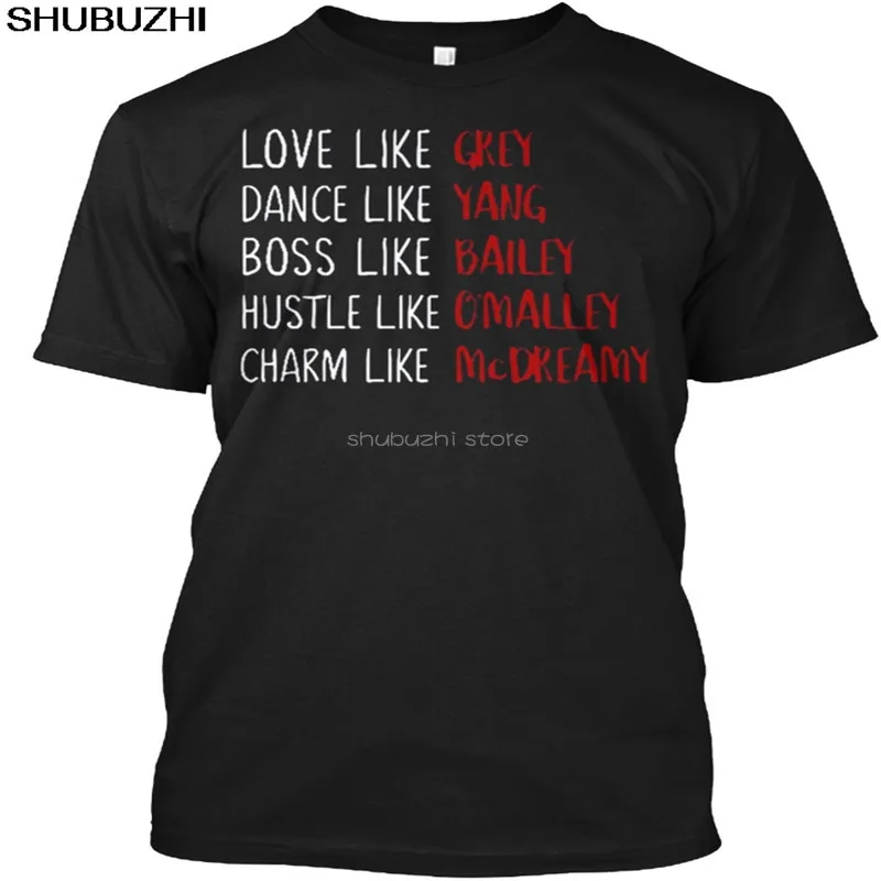 Grey Of Anatomy Im Watching - Love Like Dance Yang Popular Tagless Tee T-Shirt sbz6423 | Мужская одежда