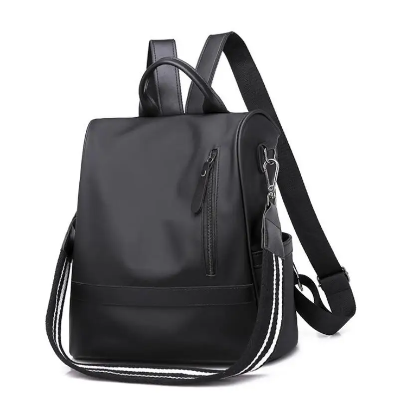 

Женский дизайнерский рюкзак высокого качества, нейлоновая сумка на молнии с защитой от кражи, модные школьные сумки, Большой Вместительный ...