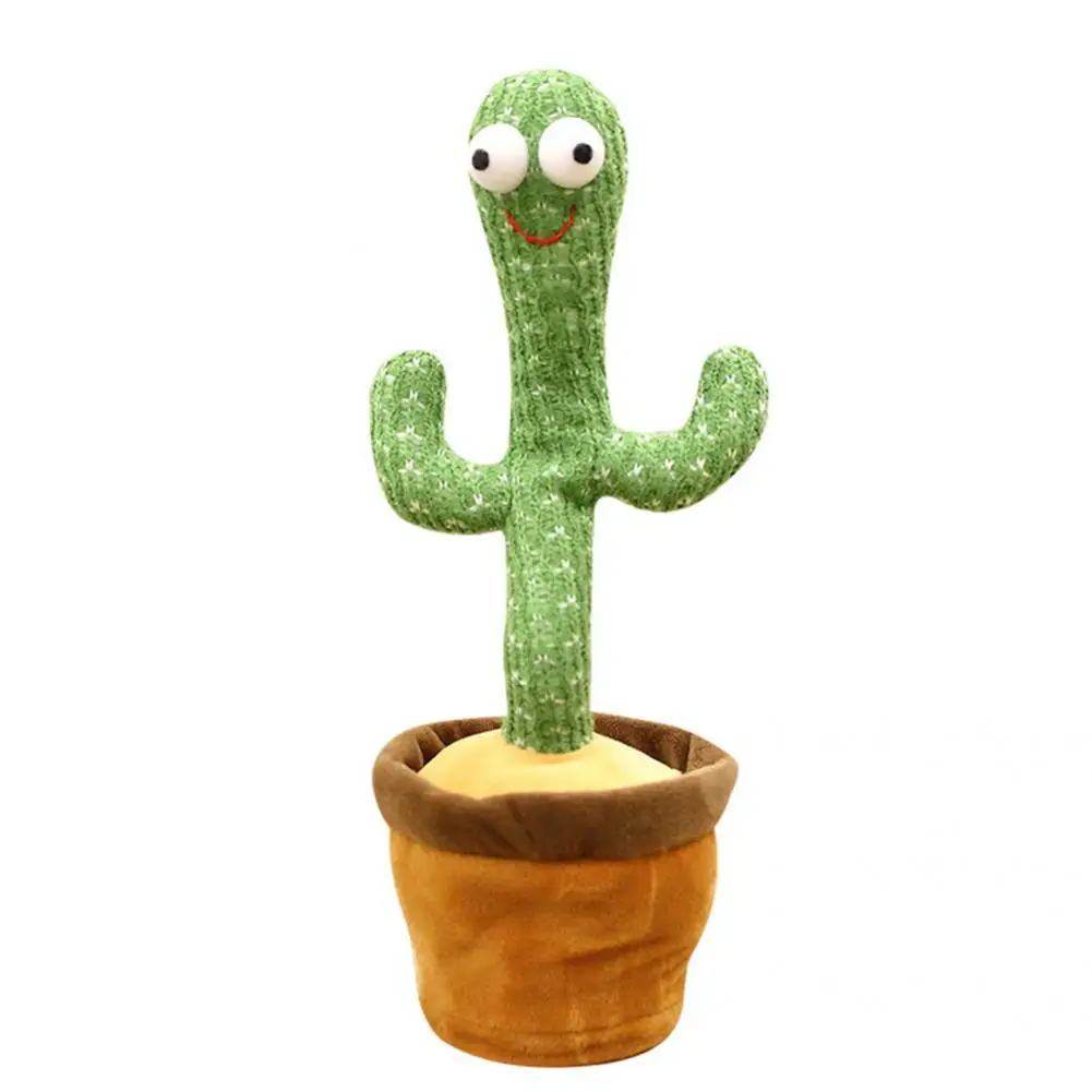 

Cactus Plush Doll Funny Educational Cute Dancing Cactus Stuffed gift for Valentine's Day Home Decor