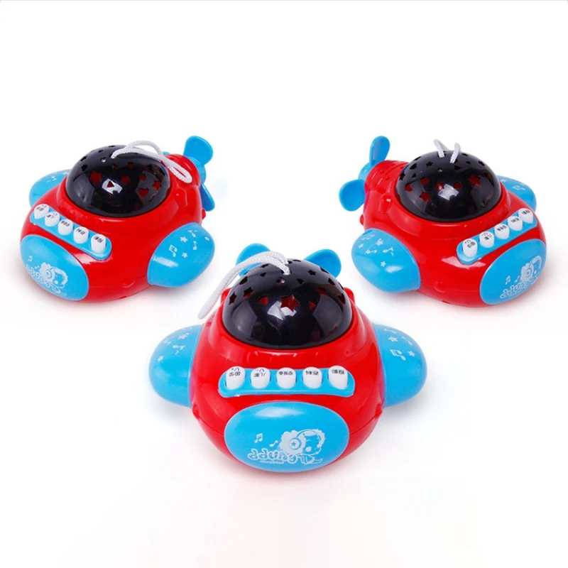 

Baby Remote Control Small Plane Starry Sky Projector Story Machine Children Early Education Toys