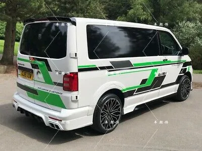 

Наклейки на двери автомобиля, 2 шт., защитная пленка для Volkswagen, Vw Multivan, Transporter, T5, T6, Toyota Elfa, аксессуары