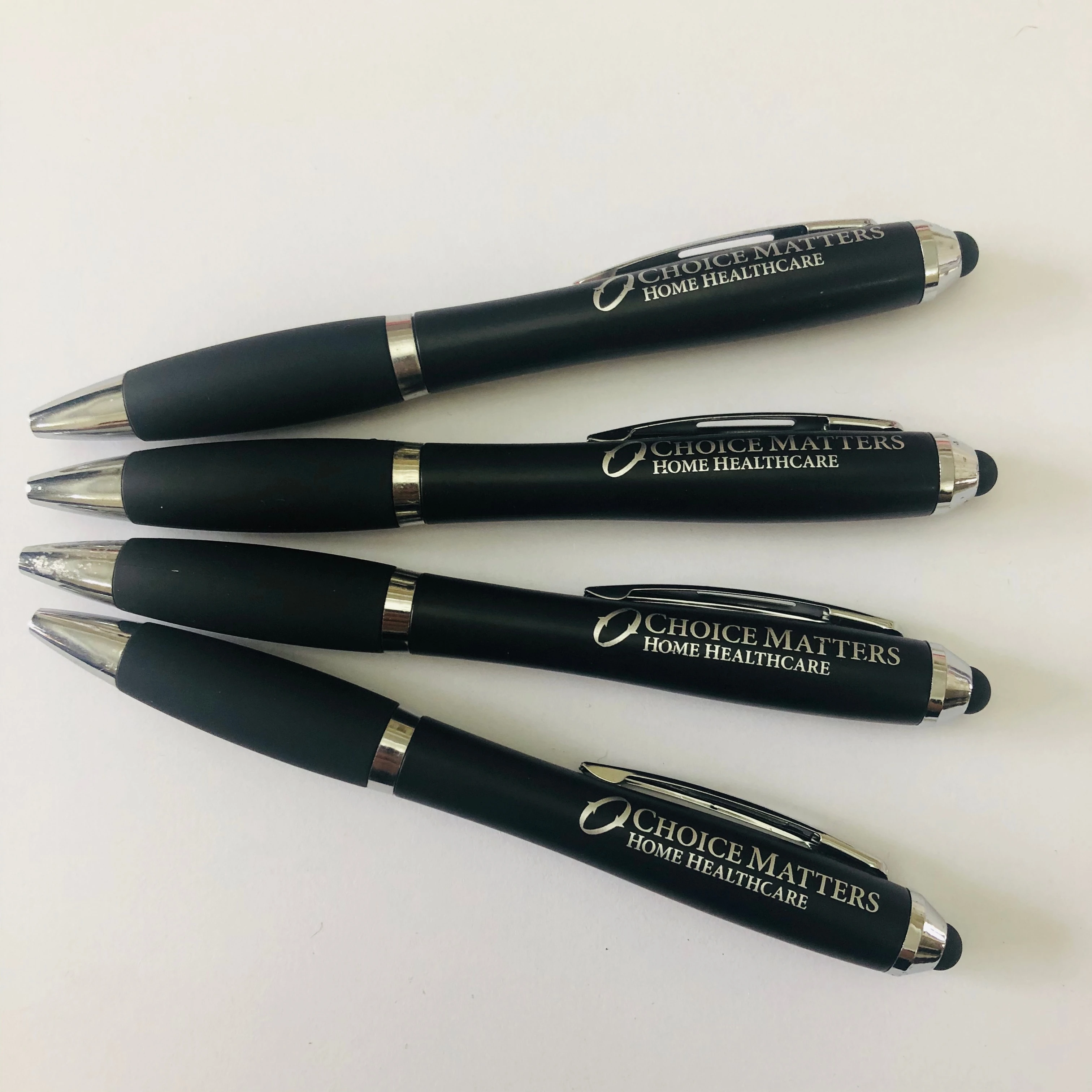 Ручка с логотипом высокого качества и сенсорным экраном черная ручка под заказ