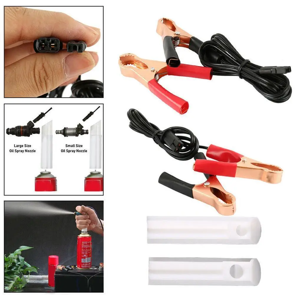 

Автомобильный Инжектор для очистки топлива, инжектор для очистки, адаптер для мытья, инжектор для самостоятельной сборки, набор инструмент...