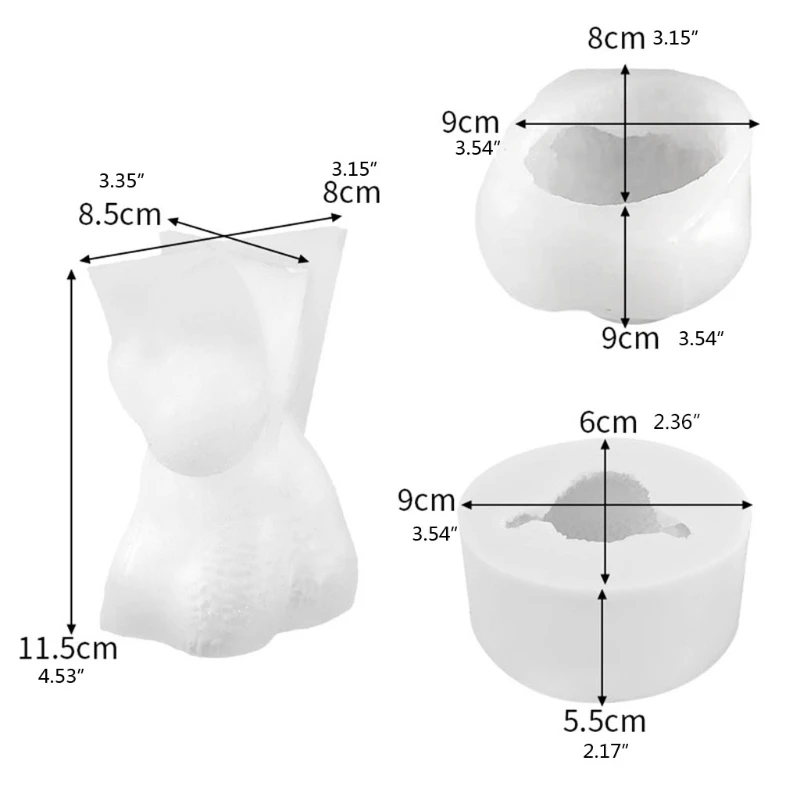 

Dog Crystal Epoxy Resin Mold Animal Shape Fragrance Candle Wax Silicone Mould DIY Crafts Home Decorations Ornaments Casting Tool