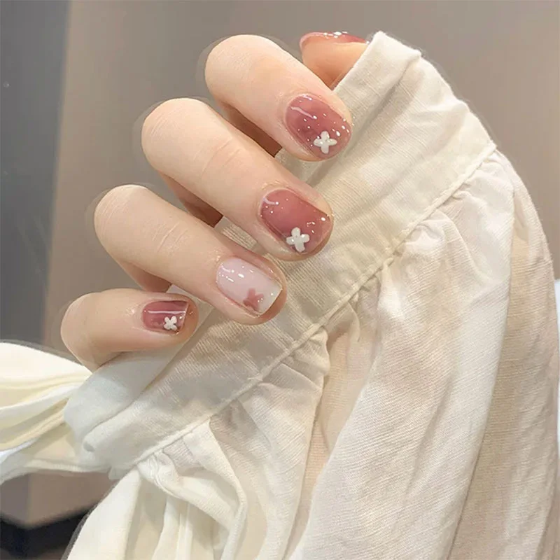 24 шт. маникюрная паста для ногтей со съемным клеем | Красота и здоровье