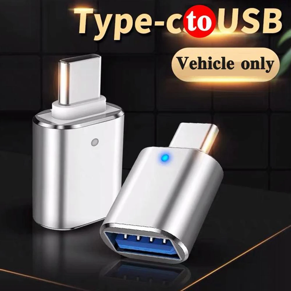 

USB 3.1 to Type C Adapter USB-C Data Converter with Light Fast OTG Data Adapter For Mouse Keyboard Computer Phone U Disk