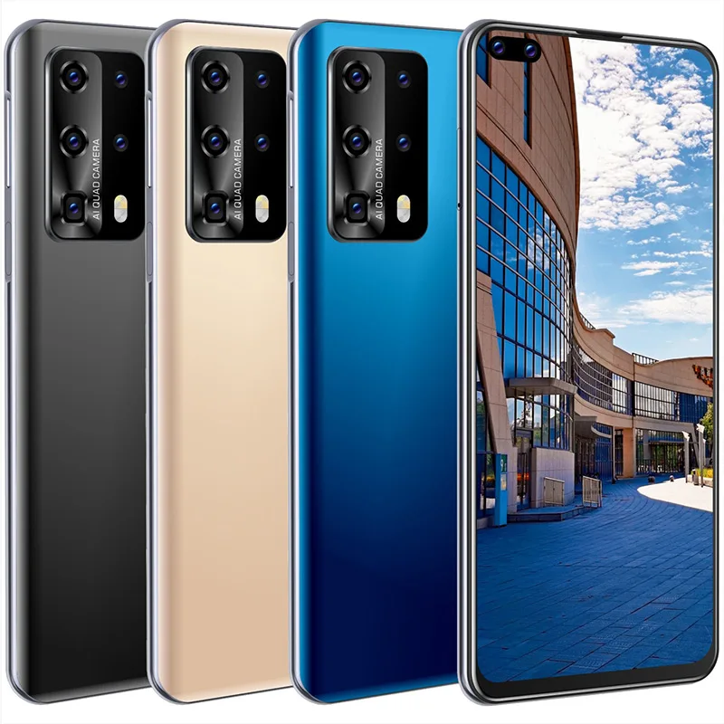 

P40Pro+ 7.2 Inch Smartphone Global Version 5G 12+512G Mobile Phone Android 10 HD large Screen GPS 5000mAh Phone