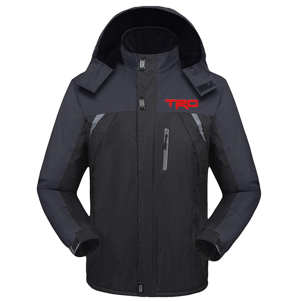 

2021 Winter Toyota Motor Sport TRD Car Logo Jacket Thicken Windbreaker Waterproof Warm Outdoor Couples Mountaineering Coat