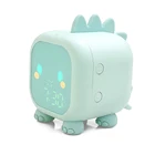 Цифровой будильник с милым динозавром, детские прикроватные часы, обучение сну, будильник, ночсветильник