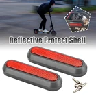 Светоотражающая полоса из АБС-пластика для электроскутера, декоративный защитный чехол, крышка ступицы колеса для Xiaomi M365 Pro 21S, аксессуары для скутера