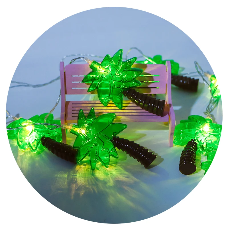 1 5 м 10 Светодиодный светильник в форме кокосовой пальмы низкое напряжение