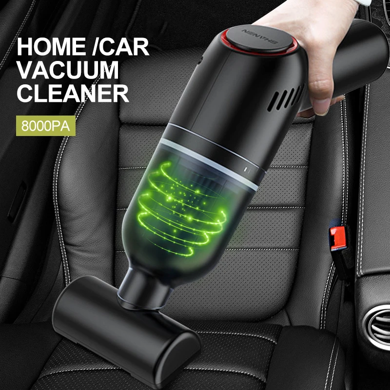 

Беспроводной автомобильный пылесос 8000 ПА USB Перезаряжаемый мини-пылесос ручной пылесос для грязи для автомобиля дома двойного использован...