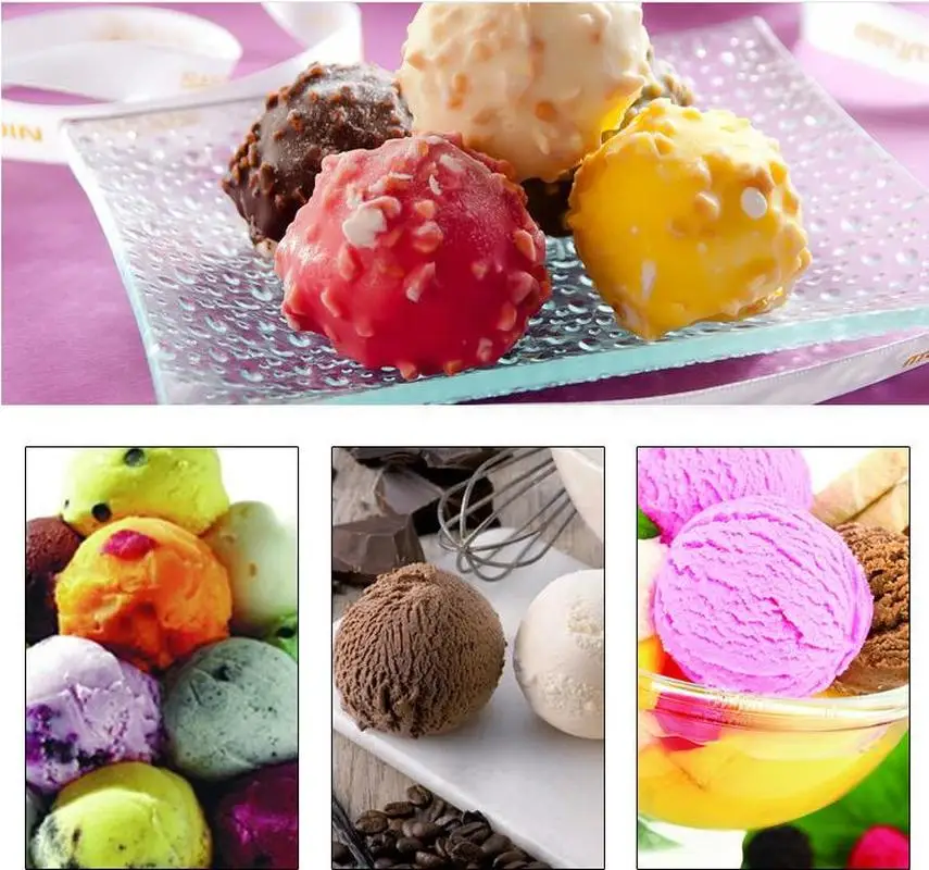 

2021 Hot 4/5/6cm Stainless Steel Spring Handle Ice Cream Mashed Potato Cookie Scoop Spoon Stainless Steel Ice Cream Spoons