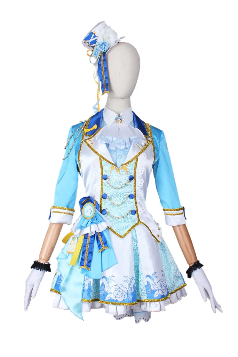 Аниме LoveLive школьный идол фестиваль проект идеальной мечты платье Tennouji Rina косплей