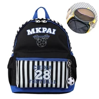 childrens kindergarten backpack football print school backpacks for boys and girls cute oxford waterproof bookbag a082