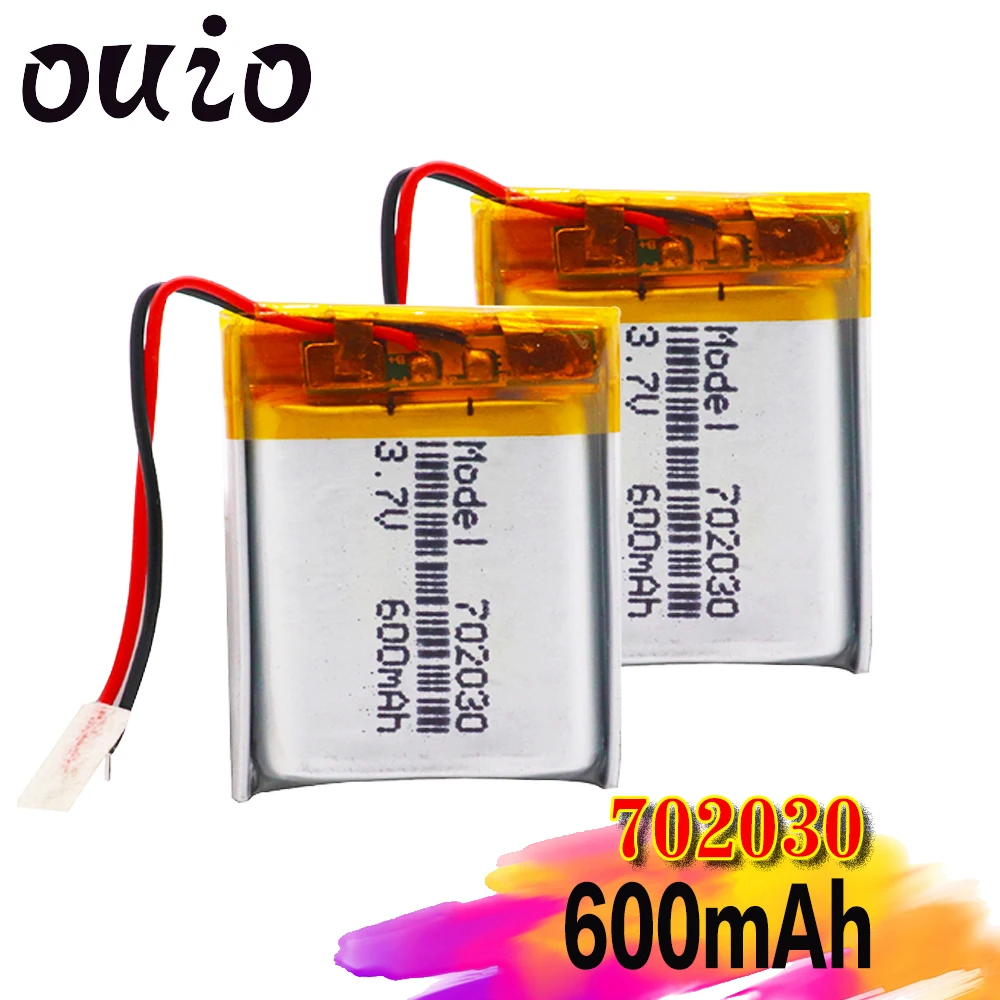 3 7 V 600mAh 702030 литий полимерная ионная аккумуляторная батарея для DIY Mp3 MP4 MP5 GPS PSP bluetooth