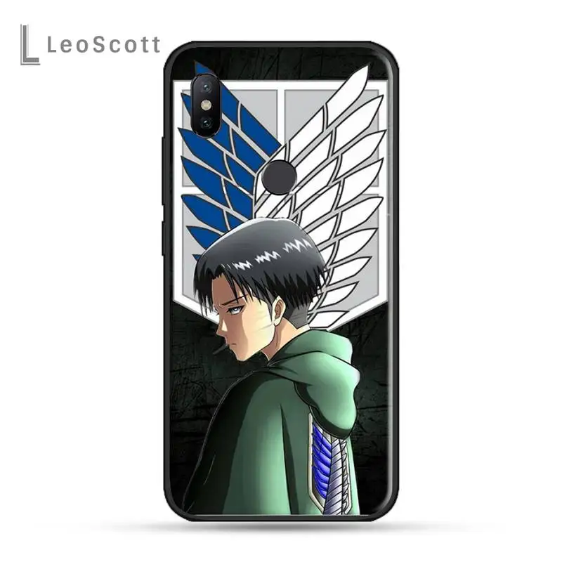 

Anime Japanese attack on Titan Phone Case For Xiaomi Redmi note 4 4X 8T 9 9s 10 K20 K30 cc9 9t pro lite max