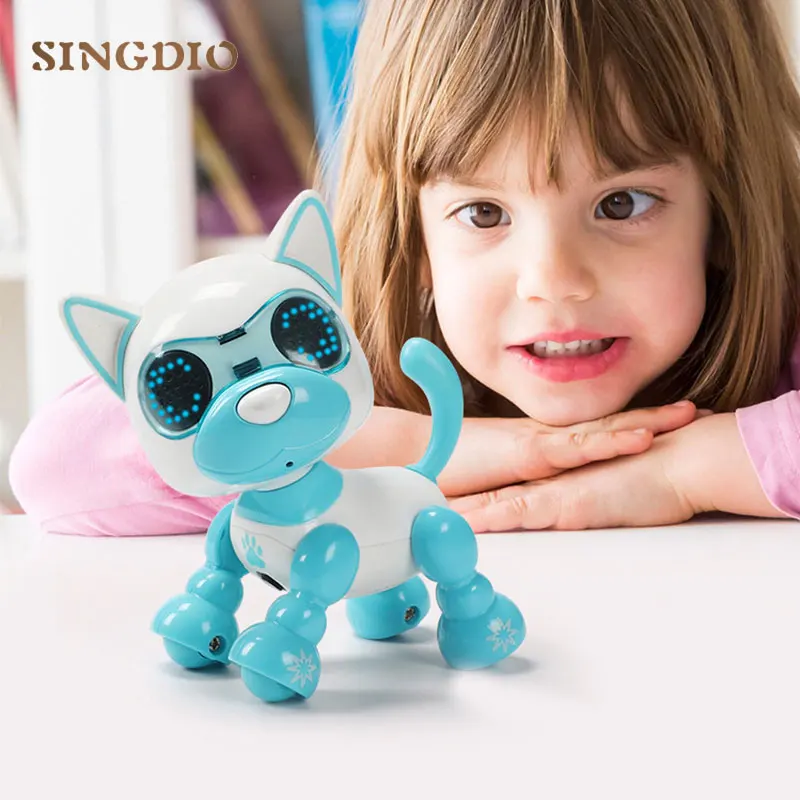 Интерактивные лающие Электронные Животные подарки Детские игрушки pet батарея